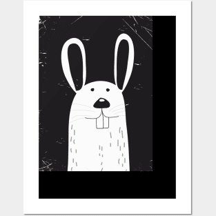 Cute Pet Rabbit Posters and Art